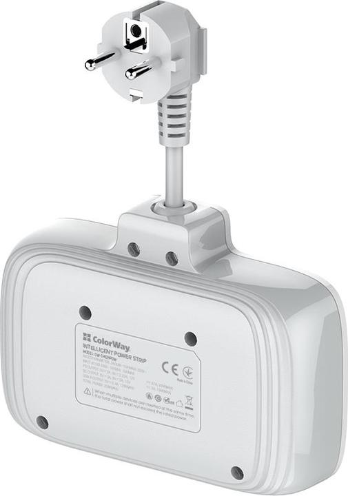 Produktbild Colorway Cable Power Socket | CW-CHE24PDW