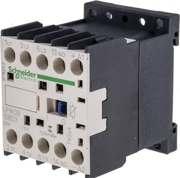 Produktbild Schneider Electric Leistungsschütz 24VDC 4kW 9A