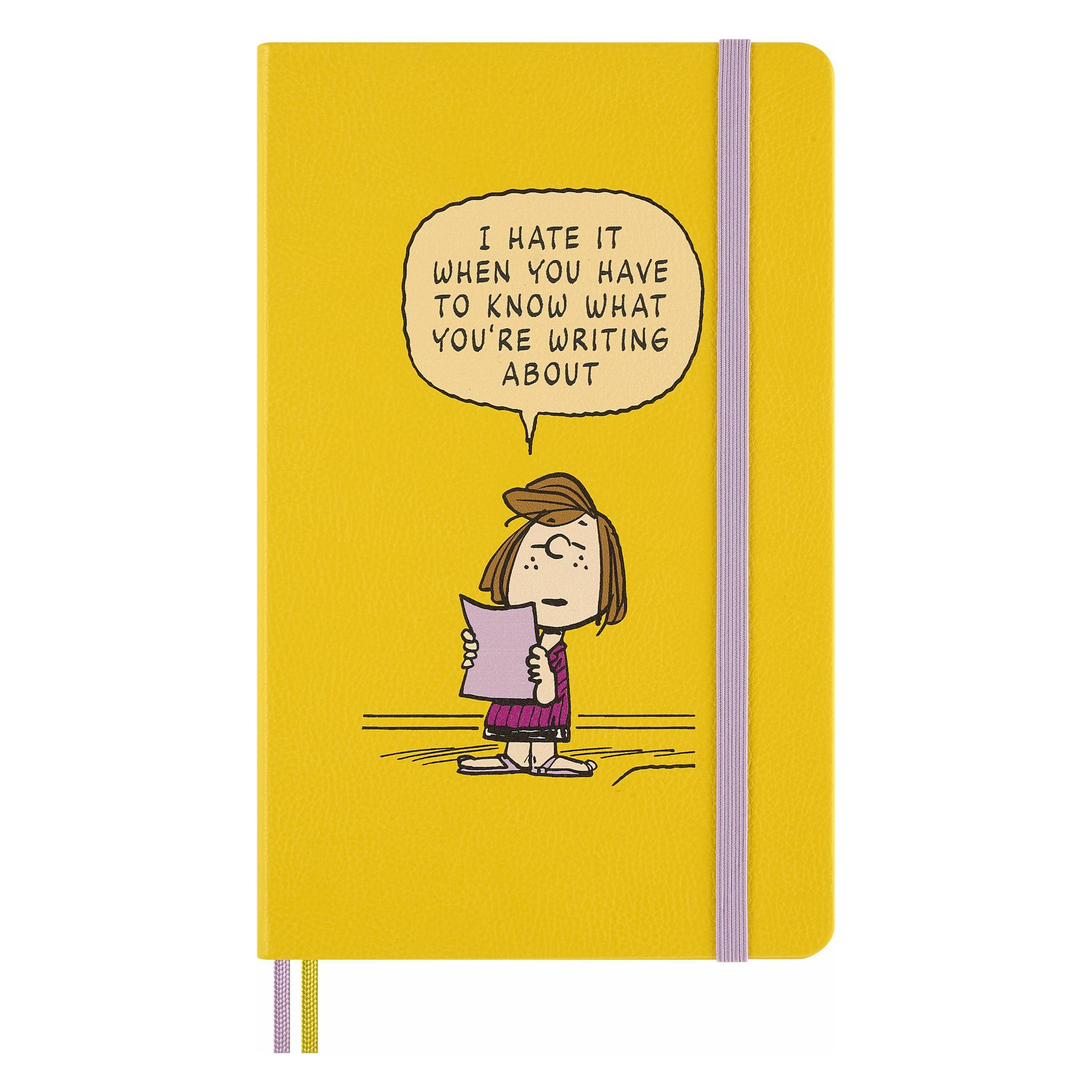 Moleskine, Notitieboekje + Schrijfblok, Nb Peanuts Lg Lin Hc Patty (A5, Groot, Geen, Gestippeld, Rijen)