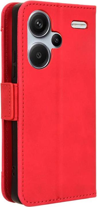 Actual product image Cover-Discount Xiaomi Redmi Note 13 Pro+ - Case card slots red (Xiaomi Redmi Note 13 Pro)