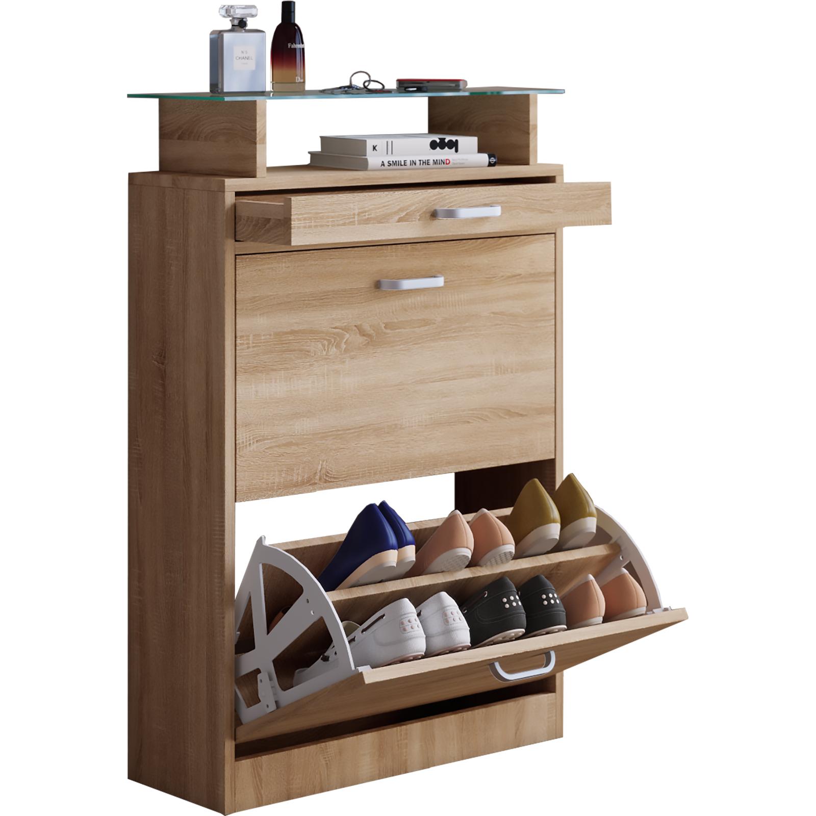 Thumbnail - VCM, Schuhschrank, Arthur (59 x 22 x 91 cm)