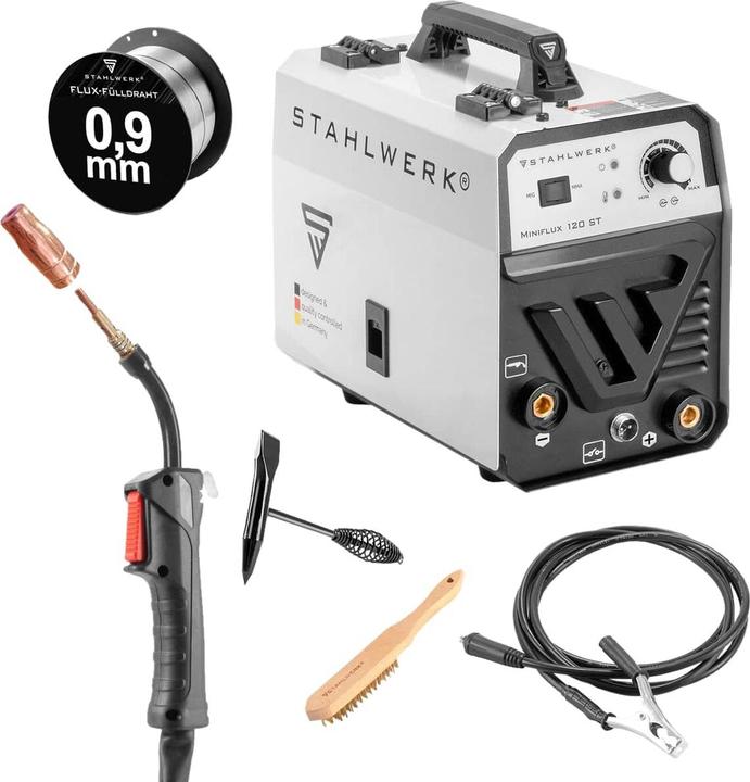 Actual product image Stahlwerk Welding machine Mini FLUX 120 ST with ARC | MMA function with 120 amps