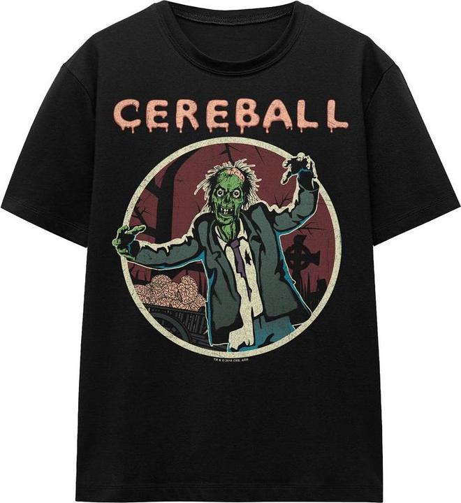 Actual product image Hell Fest Unisex Adult Cereball T-Shirt (S)