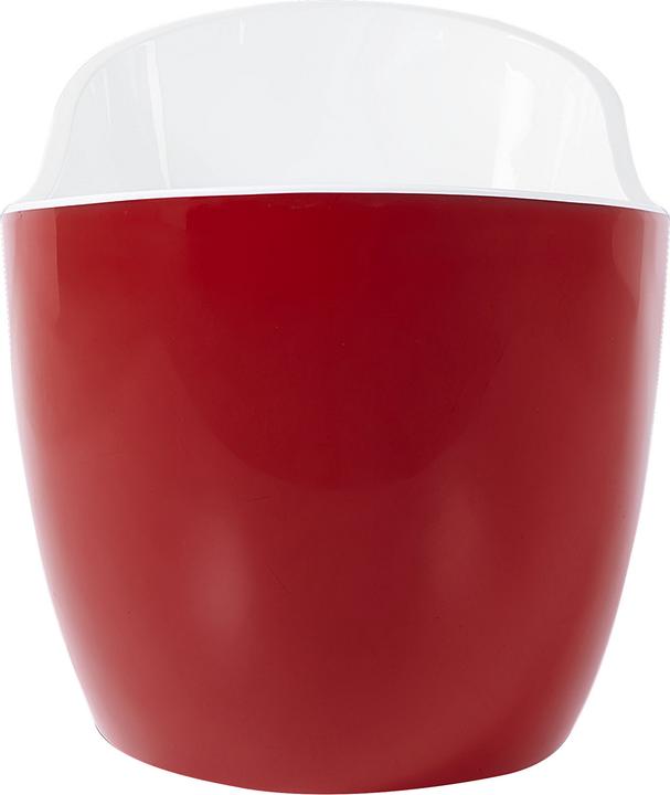 Actual product image Beliani Bathtub freestanding red oval 160 x 76 cm ANTIGUA (220 l, 160 cm, 160 cm)