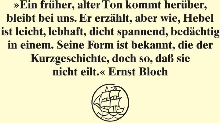 Actual product image Kalendergeschichten (German, Ludwig Richter, John Peter Hebel, Ernst Bloch, 1973)