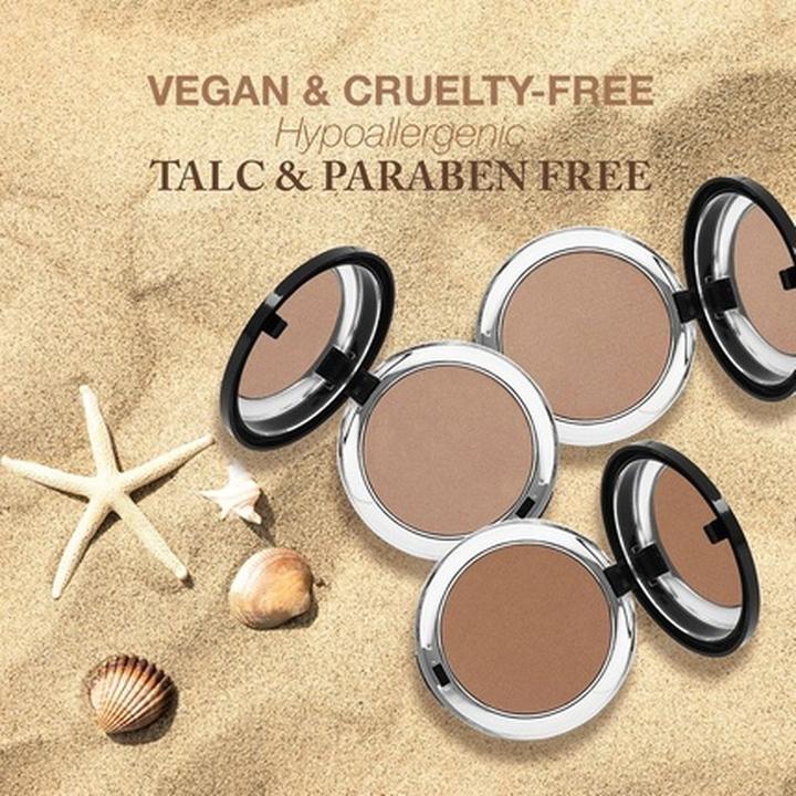 Actual product image Bellapierre Cosmetics Complexion - Compact Mineral Bronzer SPF15 Pure Element (Bronzer, 10 g)