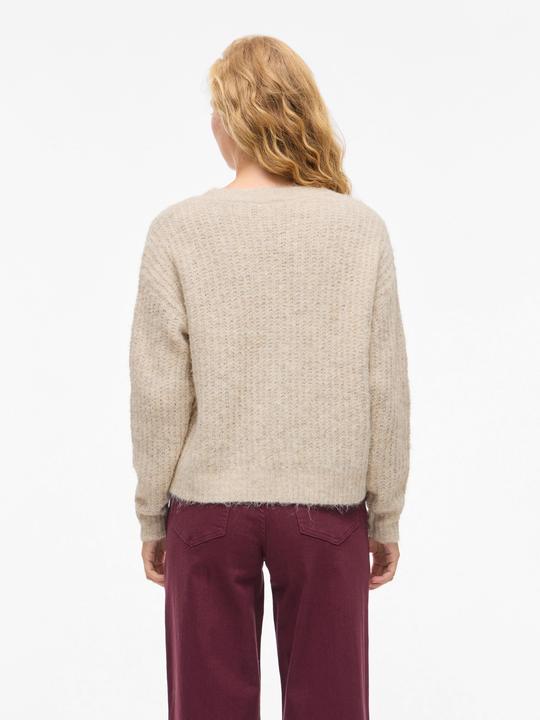 Image du produit Vila VILAMPE V-Ausschnitt Strickpullover (XS)