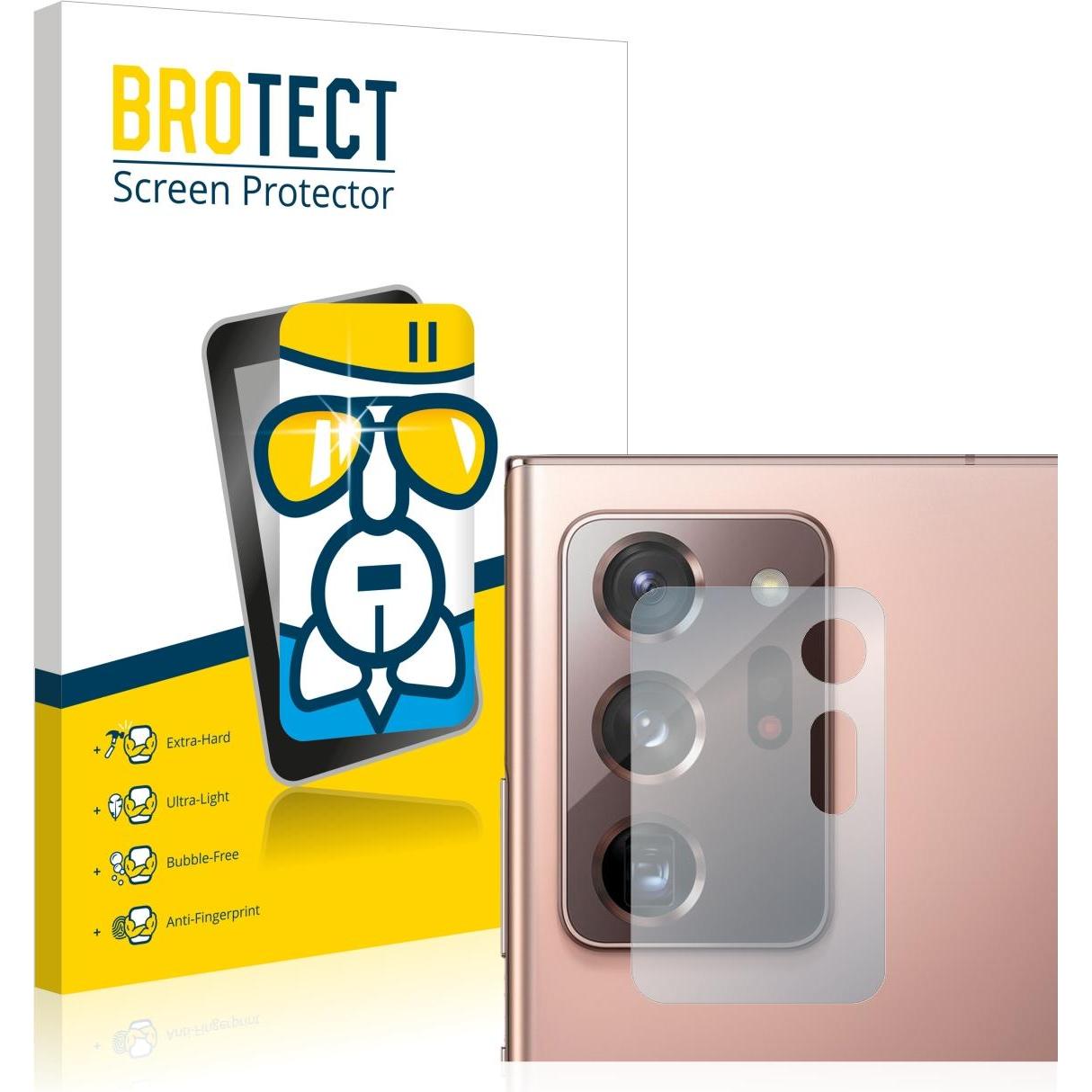 BROTECT AirGlass Panzerglasfolie (1 Stück, Samsung Galaxy Note 20 Ultra 5G), Smartphone Schutzfolie, Transparent