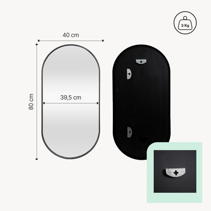 Produktbild En.Casa Picciano (40 x 80 cm)