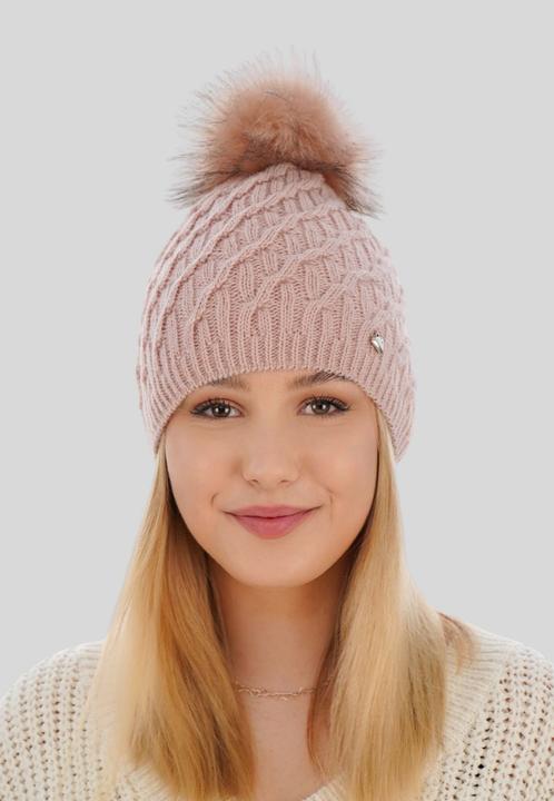 Immagine prodotto Maxte Damen-Wintermütze – Kaskada mit Bommel