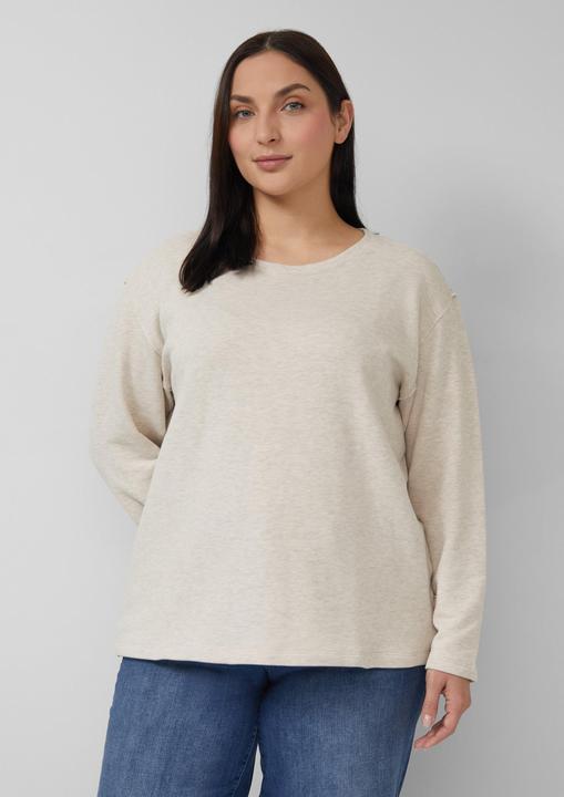 Produktbild s.Oliver Sweatshirt Leichter Sweat-Pullover mit Ziernähten (46)