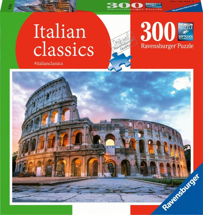 Actual product image Ravensburger 300 Piece Puzzle - Souvenir Collection: Colosseum