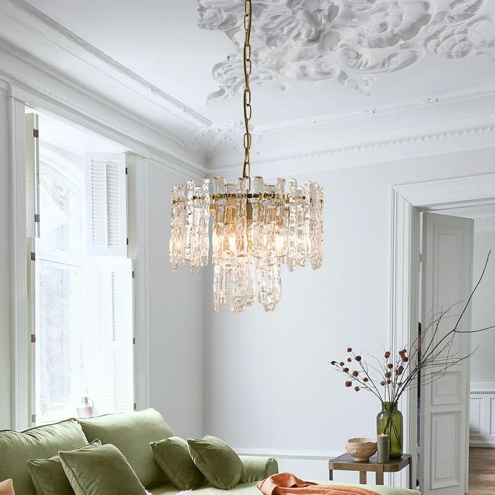 Produktbild Loberon Hängelampe Lanziano klar/gold (E14)