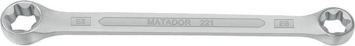 Actual product image Matador MAT 0221 0608 - Combination spanner, Torx, E 6/8, DIN 837, form B (02210608)