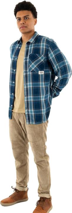 Immagine prodotto Kaporal Camicia a Maniche Lunghe Regular Fit Indaco Bahri (S)