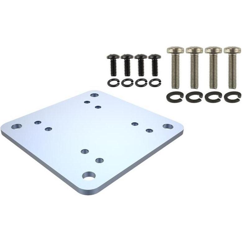 Thumbnail - RAM Mounts 3" X 3" MOUNTING PLATE W/ (Wand), TV Wandhalterung, Silber