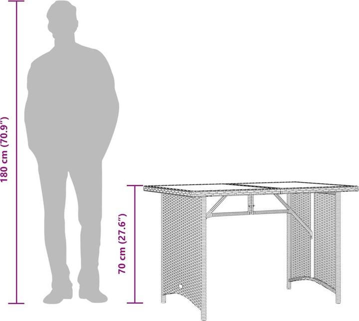 Image du produit vidaXL Gartentisch