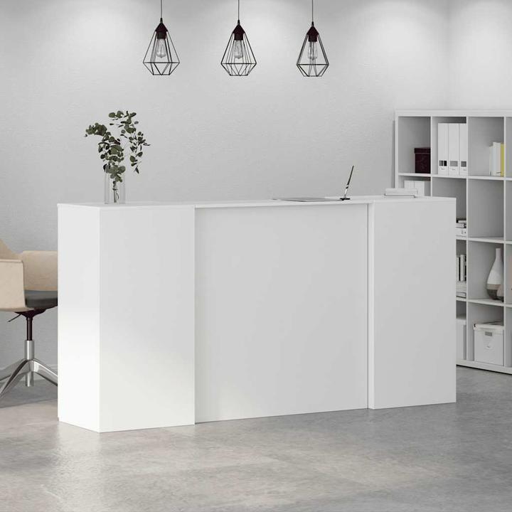 Immagine prodotto VidaXL Bancone reception bianco 200x50x103,5 cm bancone reception in legno