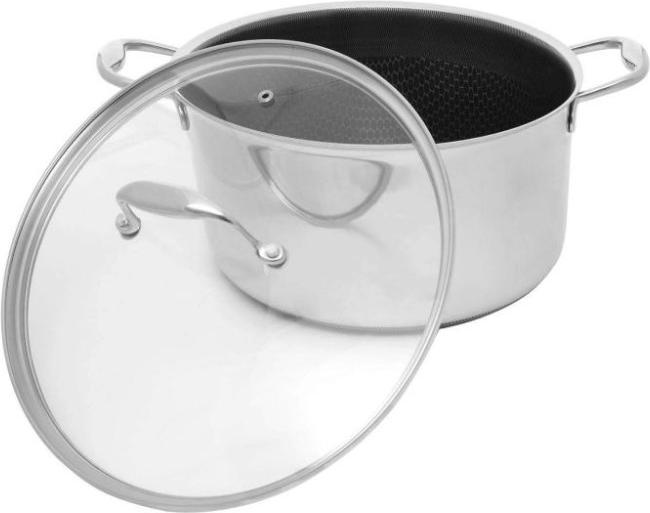 Image du produit Kohersen Garnek z powłoką DIAMOND Black Cube z funkcją gotowania na parze (28 cm  8 3l) (28 cm, Casserole, Acier inoxydable, Aluminium)