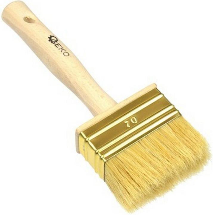 Image du produit GEKO Pinceau de peinture 70 mm, manche en bois (70 mm)