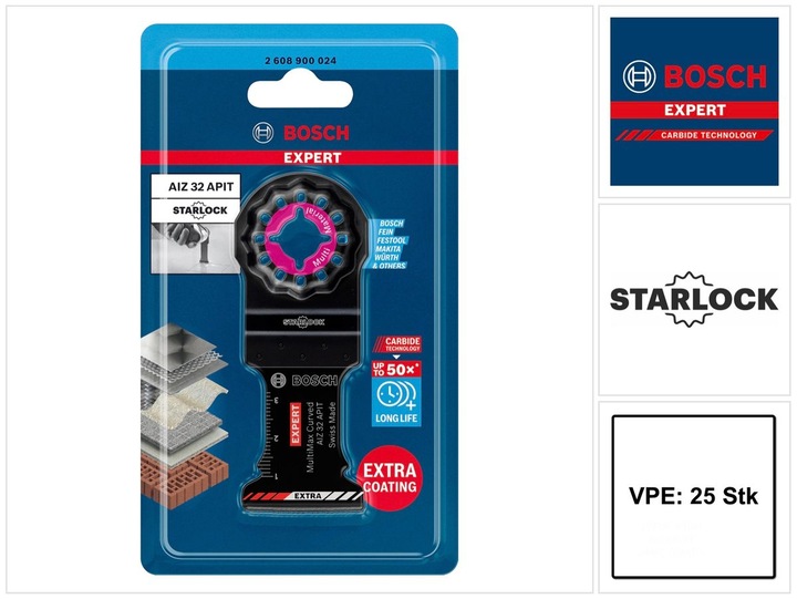 Actual product image Bosch Professional Zubehör Expert MultiMax AIZ 32 APIT