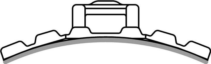 Actual product image HellermannTyton Adhesive base (28 mm, 10 pcs.)