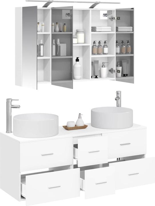 Produktbild vidaXL Badezimmerschrank-Set