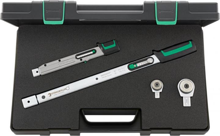 Stahlwille Drehmomentschlüssel-Set 730 Quick/735/4 (3/8", 1/2", 8 Nm, 200 Nm)
