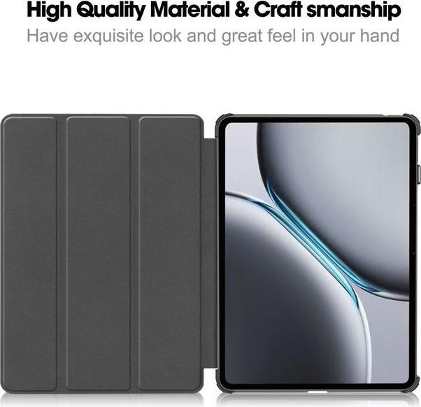 Actual product image MU Classic Triple foldable leather cover (OnePlus Pad 2)
