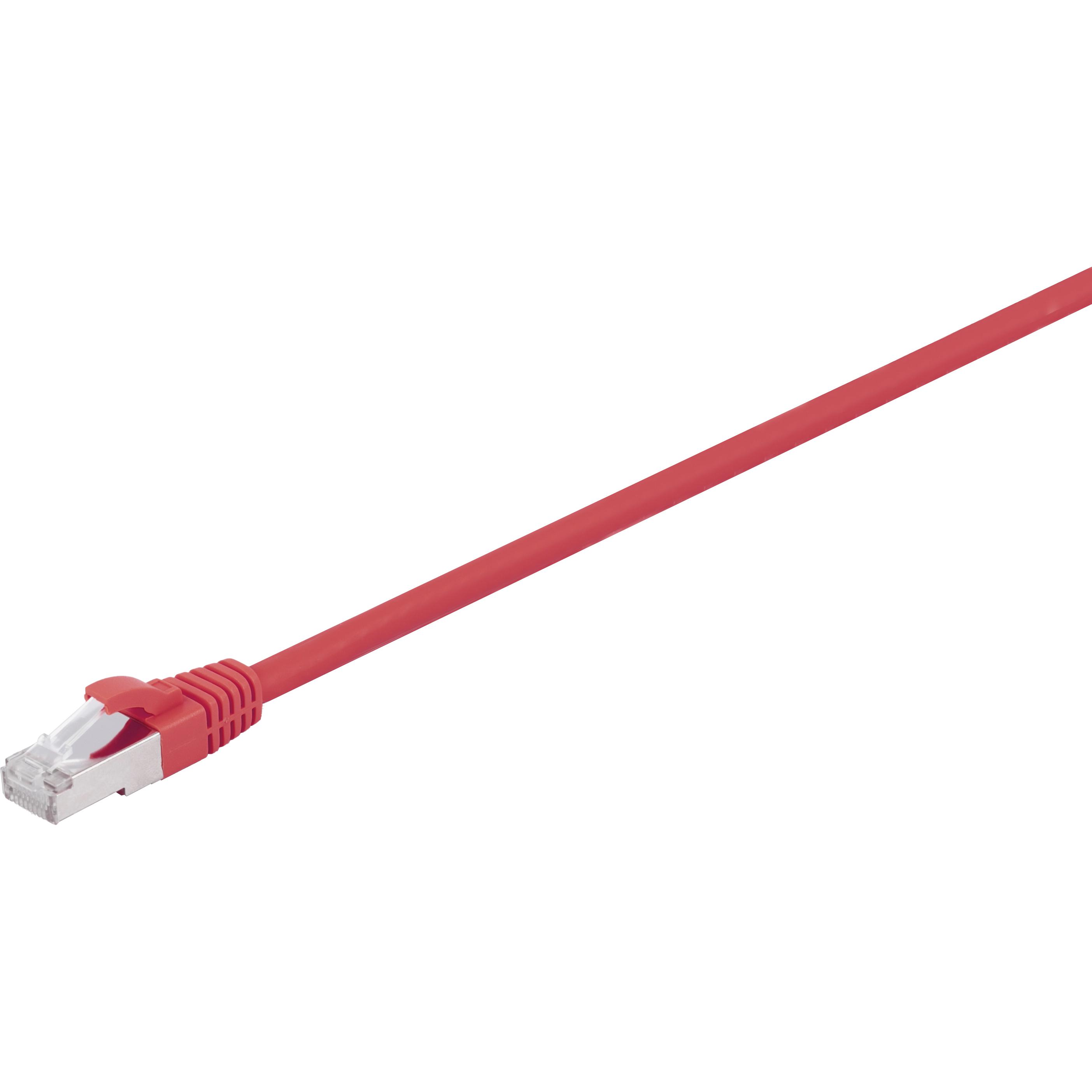 Thumbnail - Fuj Tek CAT6A S/FTP Ethernet Cable, 7 m, red (S/FTP, CAT6a, 7 m), Netzwerkkabel