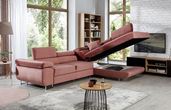 Actual product image ELTAP Anton (Corner sofa, 4-seater, Sofa bed)