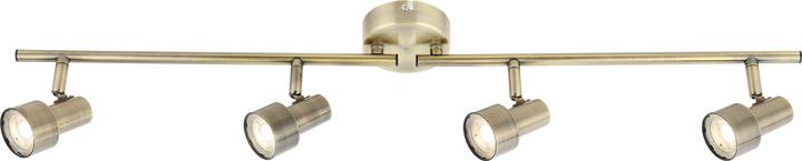 Produktbild Globo Strahler Metall Bronzefarben, 4xled