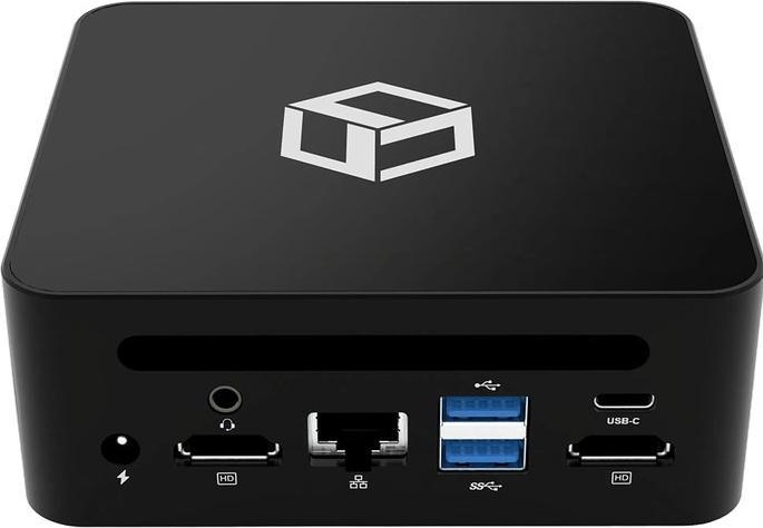Actual product image NTT System Mini PC Qoobe AP1215U i3-1215U/16GB/SSD 1TB/Win 11 Pro schwarz (Intel Core i3-1215U, 16 GB, 1000 GB, Intel UHD Graphics)
