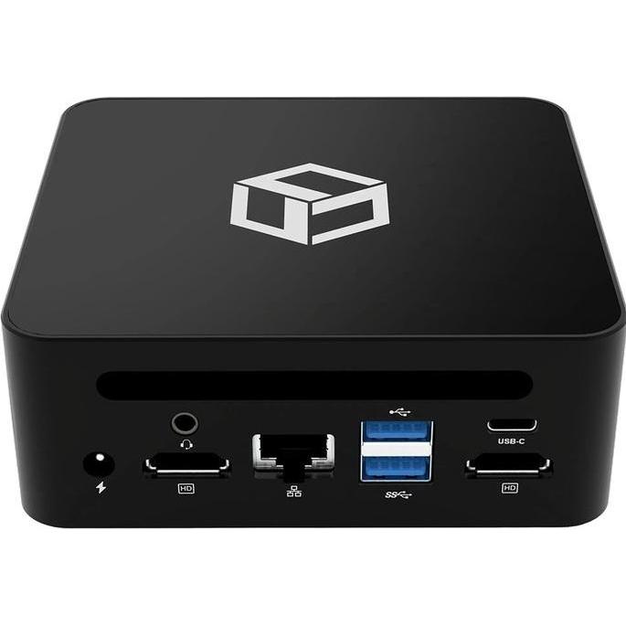 Thumbnail - NTT System Mini PC Qoobe AP1215U i3-1215U/16GB/SSD 1TB/Win 11 Pro schwarz (Intel Core i3-1215U, 16 GB), PC, Schwarz