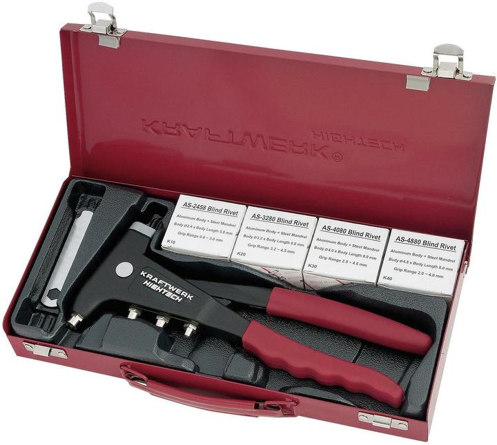 Actual product image Kraftwerk Industrial hand rivet tool kit (330 mm)