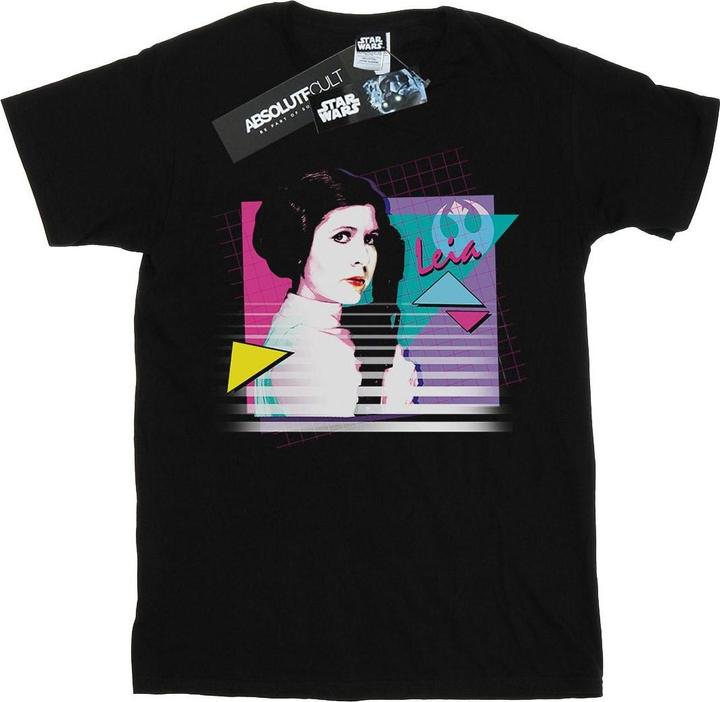 Star Wars Princess Leia Neon TShirt Mädchen (116)