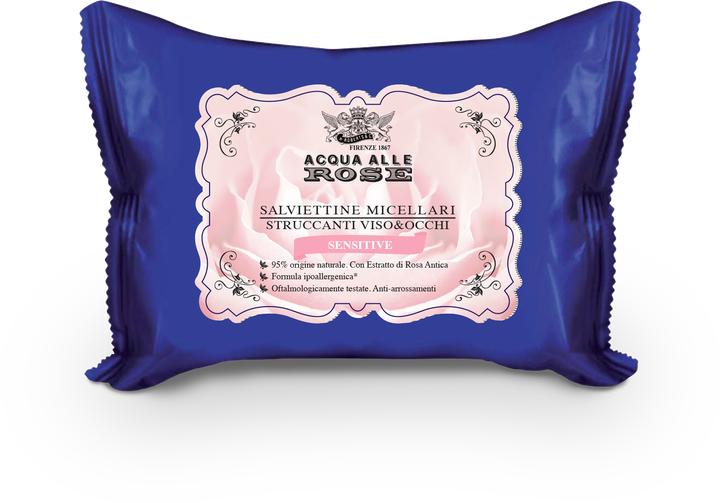 Produktbild Acqua alle rose Gesichtstücher empfindliche Haut (Reinigungstücher Gesicht)