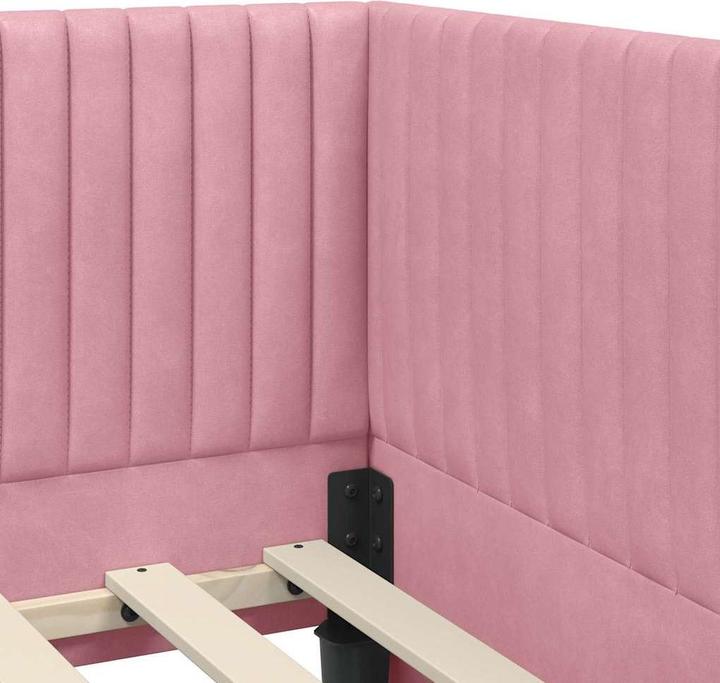 Produktbild vidaXL Samtbettgestell