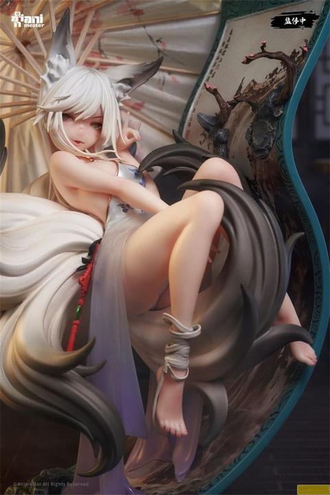 Actual product image AniMester Original Character Statue 1/7 Fox Fairy Mo Li 28 cm