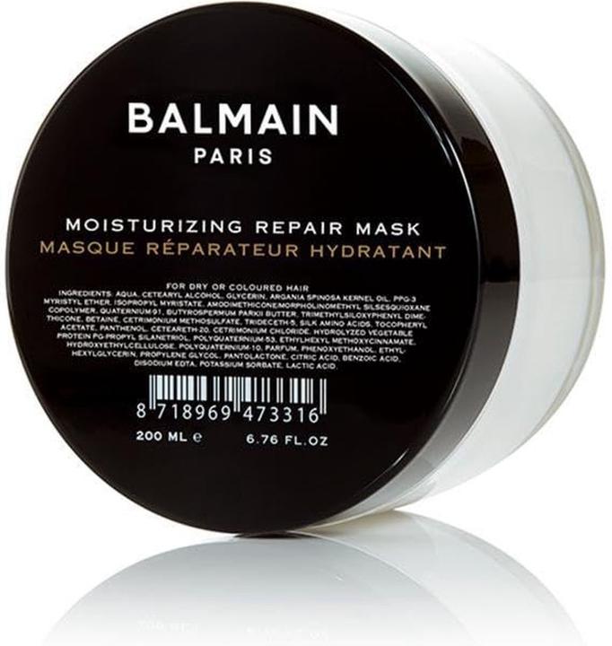 Actual product image Balmain Moisturizing Repair Mask (dry or coloured hair) - Moisturizing Renewal Mask - 200ml (200 ml)