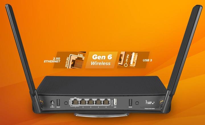 Produktbild MikroTik hAP ax³ (1200 Mbit/s)