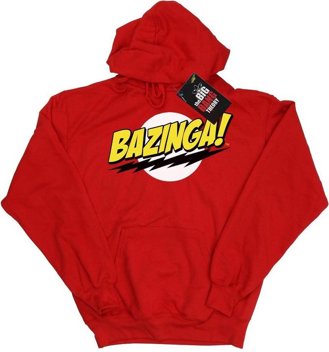 Immagine prodotto Dam Felpa con cappuccio Sheldon Bazinga Uomo (M)