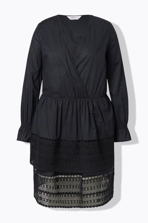 Produktbild Studio Untold Kleid, tailliert, Volants, Spitze (54)