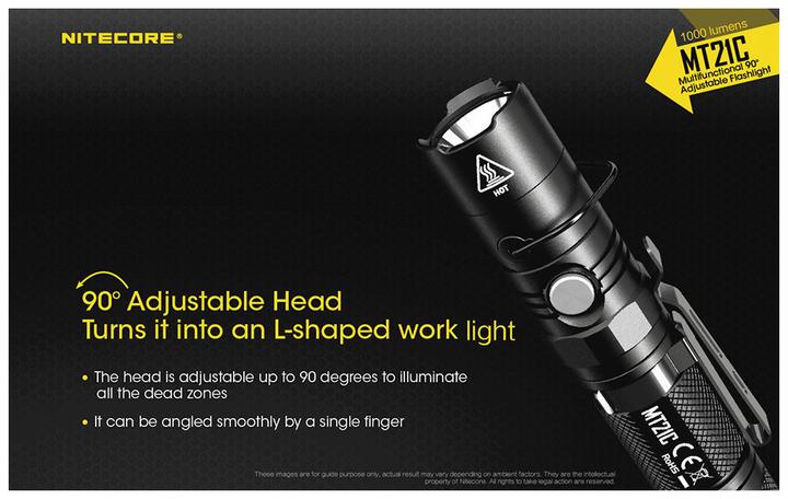 Immagine prodotto Nitecore Mt21c (13.10 cm, 1000 lm)