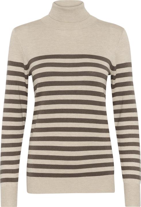 Feather Gray, brown stripe