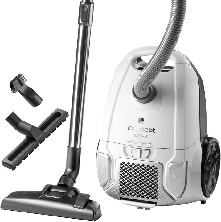 Actual product image Concept Hausgerate VP8090 bag vacuum cleaner white