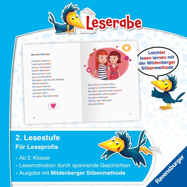 Thumbnail - Leserabe mit Mildenberger Silbenmethode: Verknallt in Max, Kinderbücher von Manfred Mai