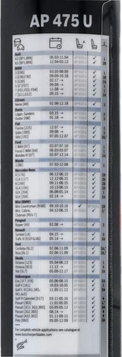 Actual product image Bosch Automotive Aerotwin AP475U