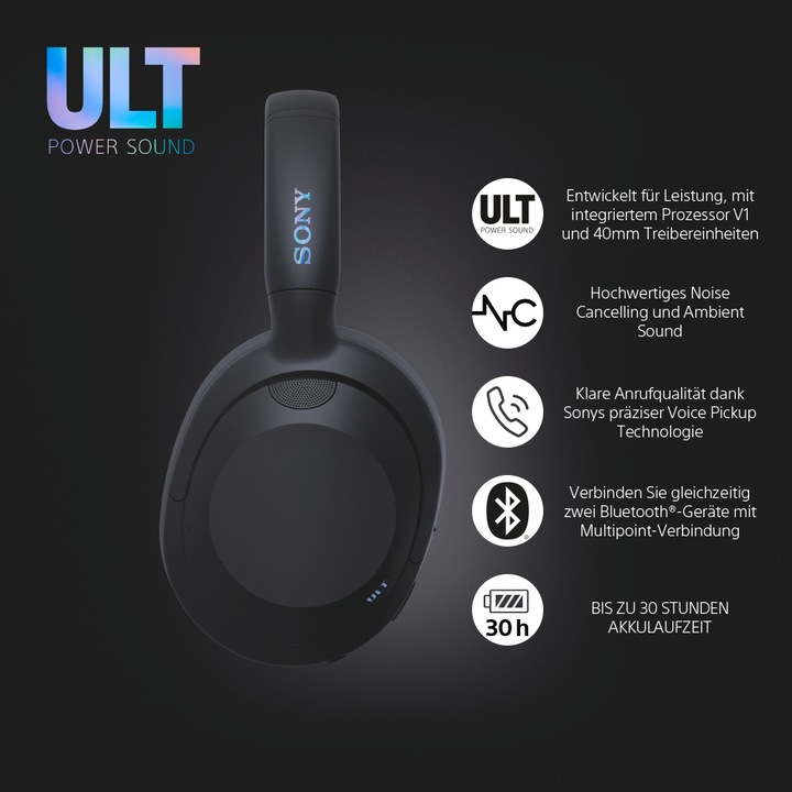 Image du produit Sony ULT Wear (DNC, 30 h, Sans fil)
