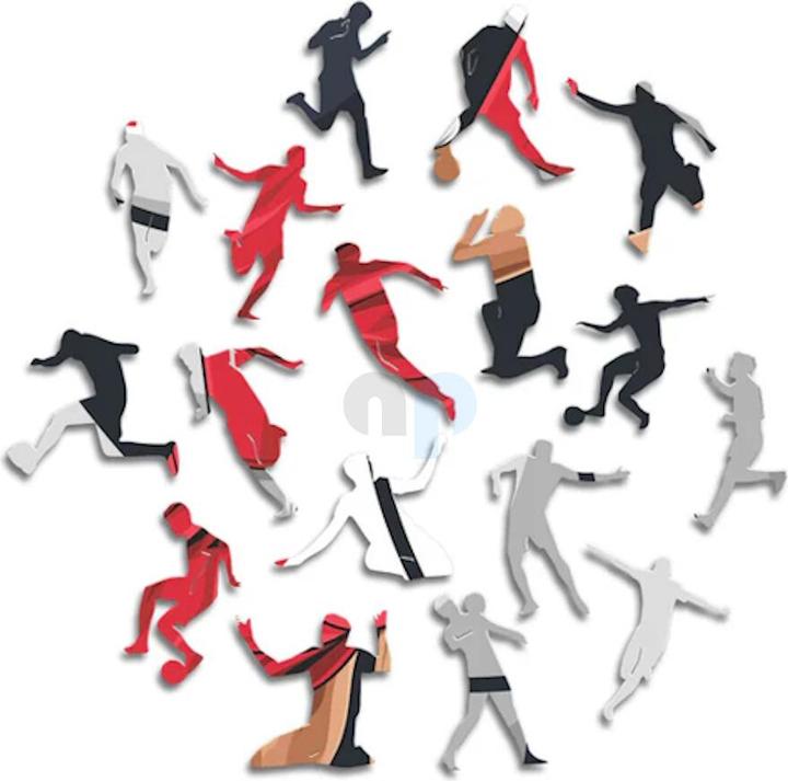 Actual product image Iconic Liverpool FC - Luis Diaz - Wooden Puzzle Size L (500 pieces) (500 pieces)